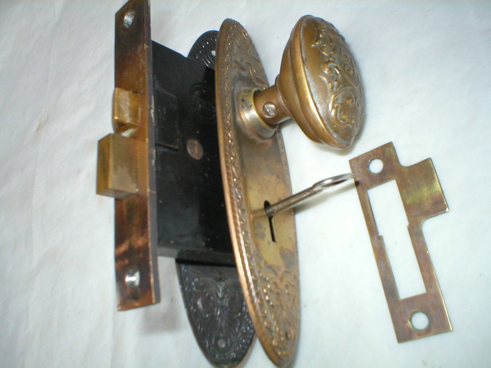 Antique Victorian Era Door Hardware