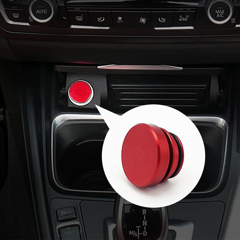 12V Car Cigarette Lighter Socket Dustproof Plug Eject Button New Replacement