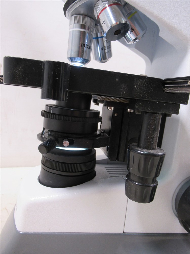 Micros Austria Binocular Microscope 4 Objectives & Eyepieces MCX100LED Daffodil