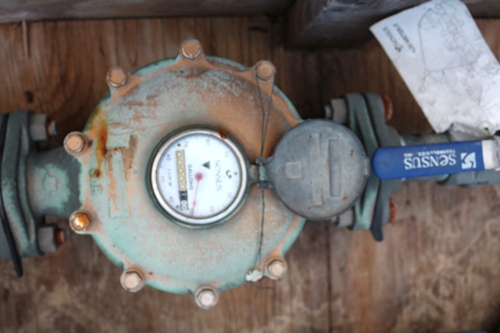 SENSUS Metering System 4" Fireline w/ 1.5" SR Fire Main Pipeline Strainer