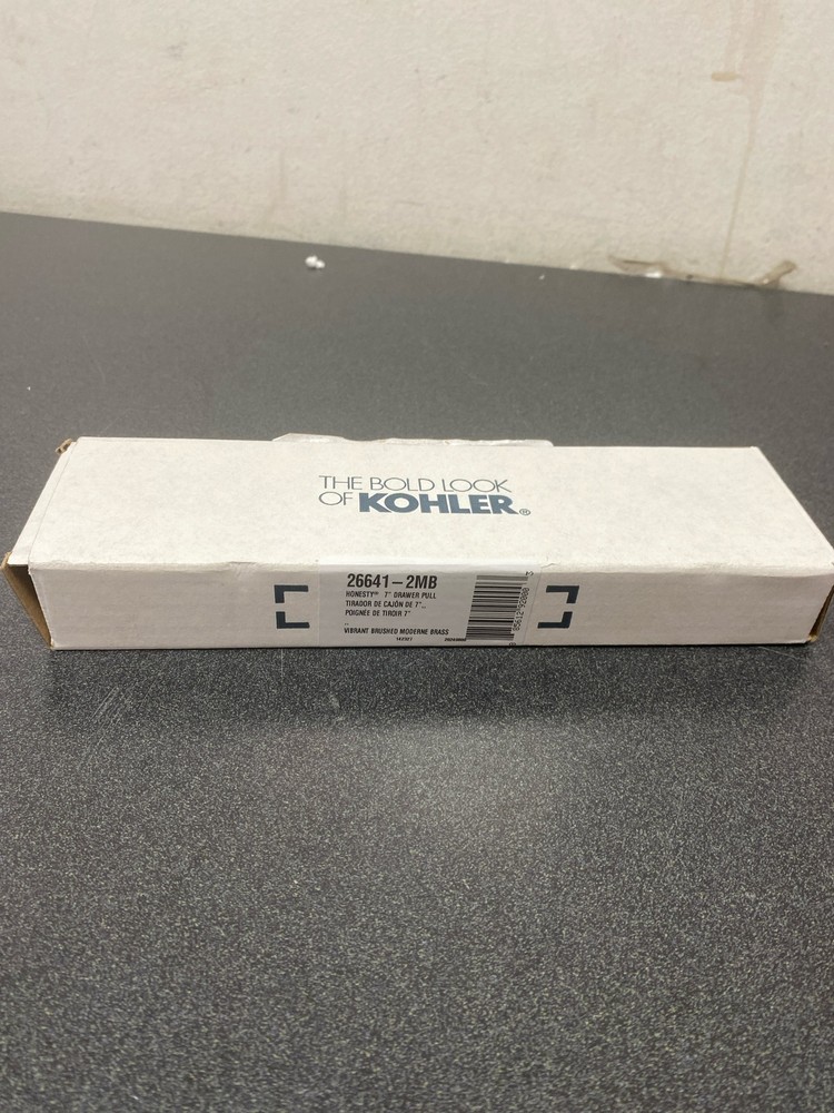Kohler K-26641-2MB Honesty 7" Handle Pull - Brushed Moderne Brass