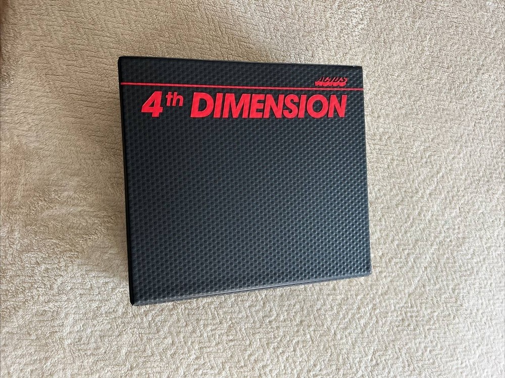 4th Dimension Apple Macintosh software. ACIUS Relational Database For Macintosh