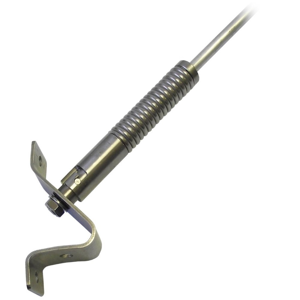 VULCAN Spring Warning Flag Kit - Universal Mounting Bracket - 18", 2 Pack - Mesh