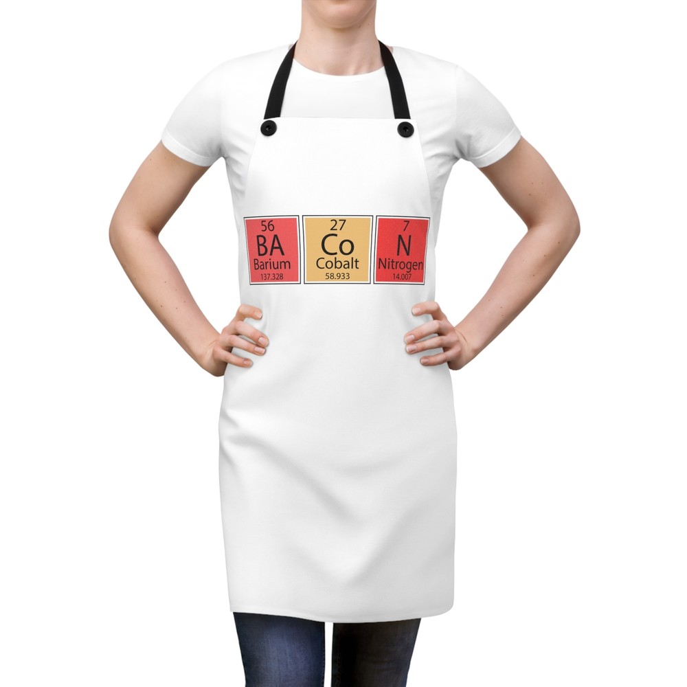 Bacon Elements Apron Father's Day Gift Grandfather Gift