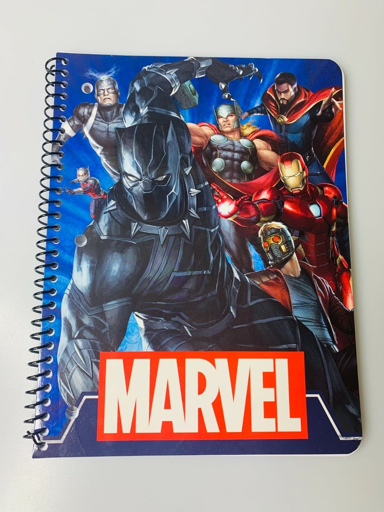 Marvel Wide Rule One Subject Notebook, 70 Sheets