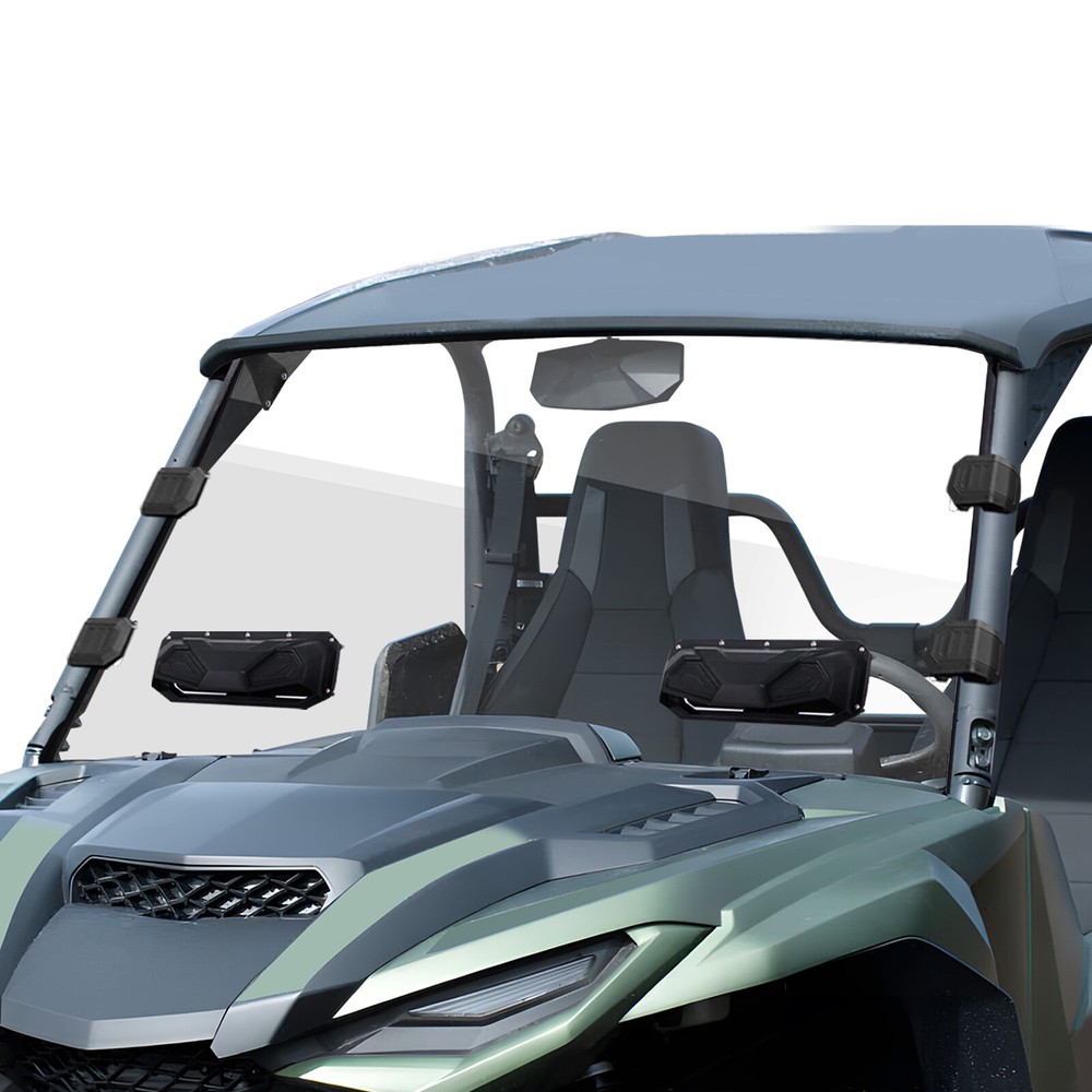 Vent Front Windshield Scratch-Resistant for Wolverine RMAX2 RMAX4 1000 2021-2025