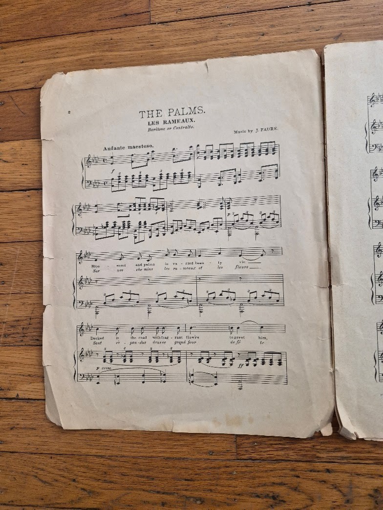 VTG Religious Spiritual Church Sheet Music