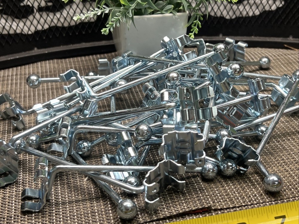 200 QTY! BULK LOT - Single Slatwall Hooks - NEW