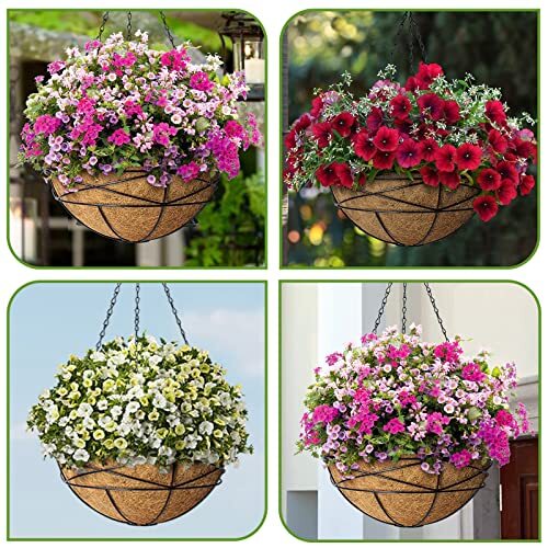 2 Pack 16 Inch Round Replacement Coco Liners for Hanging Basket 16 inch2 Pack