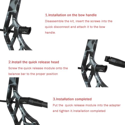 Bow Stabilizer Quick Disconnect, 0/5/8/Degree Quick Disconnect 10