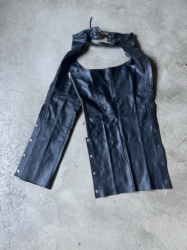 Genuine Leather Chaps size Small Excellent Condition