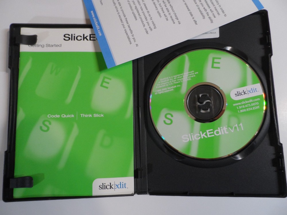 SlickEdit v11 Code Quick Think Slick + Product Key