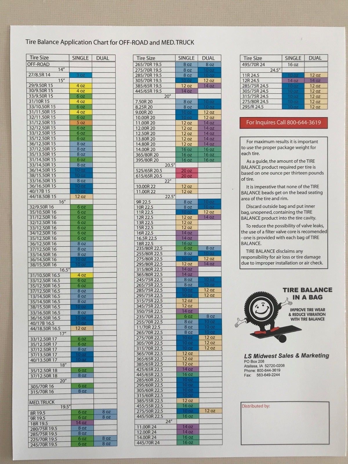 (4-12oz bags) 12oz tire balance beads MADE IN USA FREE SHIPPING