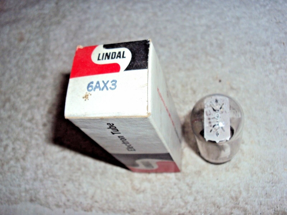 NOS Lindal 6AX3 Vacuum Tube