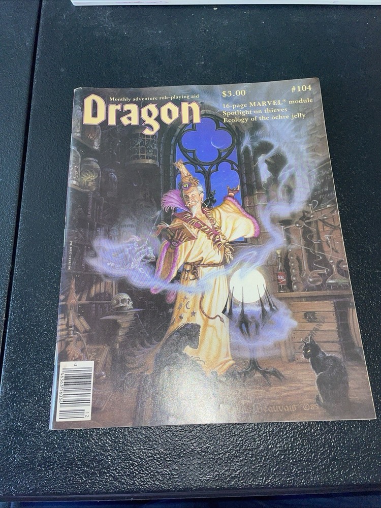D&D Dragon Magazine #104 Marvel Module