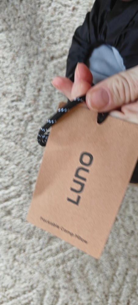 Luno Packable Camp Pillow camping hiking pillow NWT