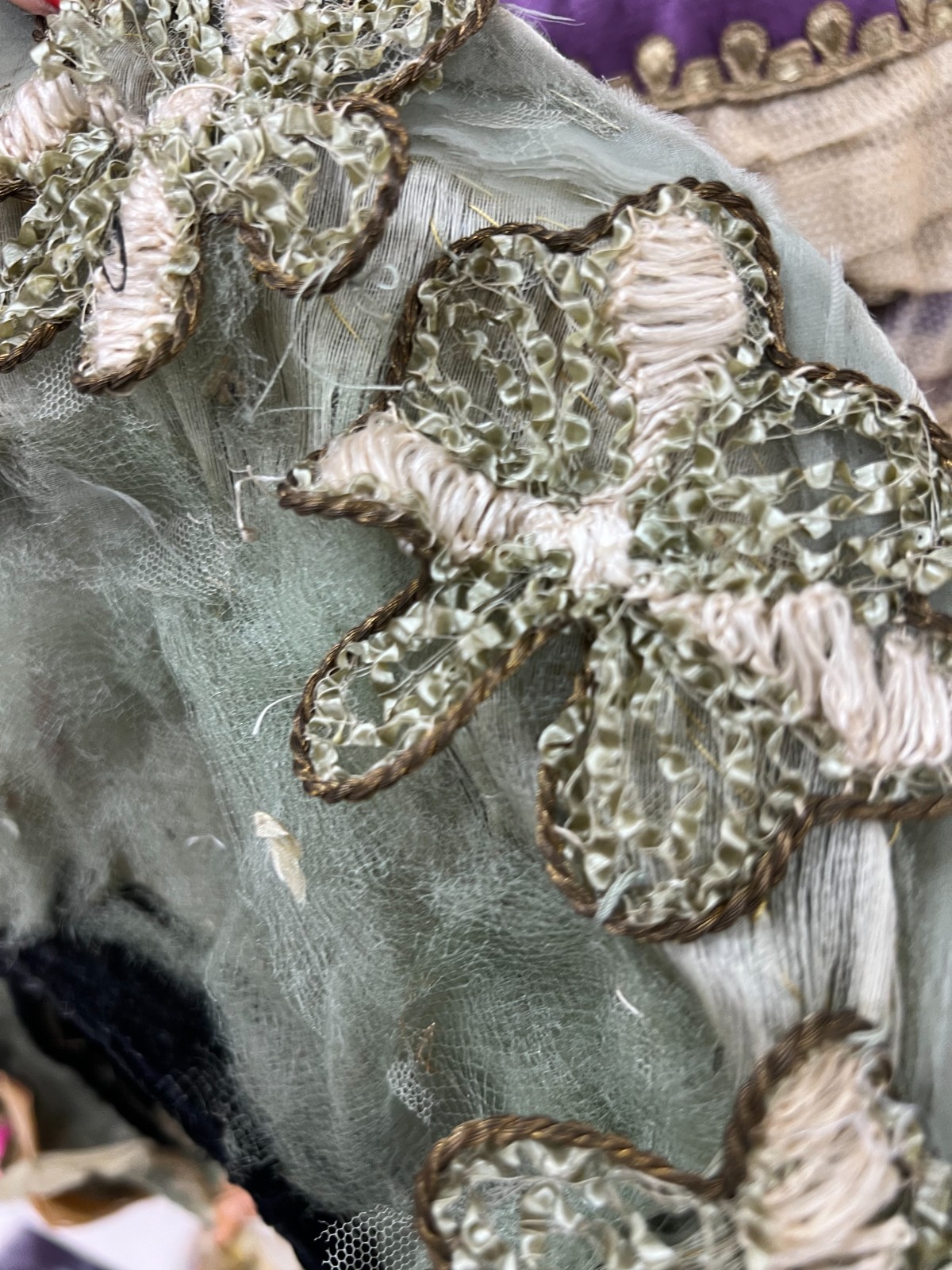 Antique Art Nouveau hat. 1910-1912.