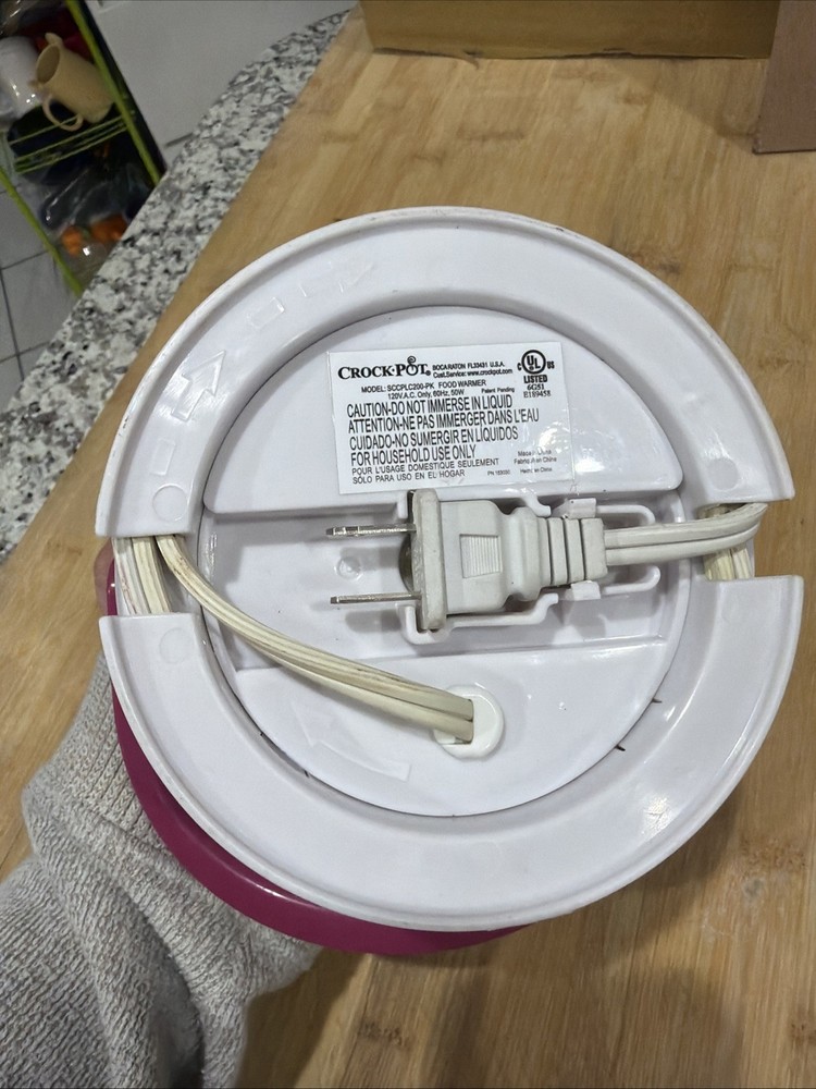 Purple Mini crock pot for home or work *