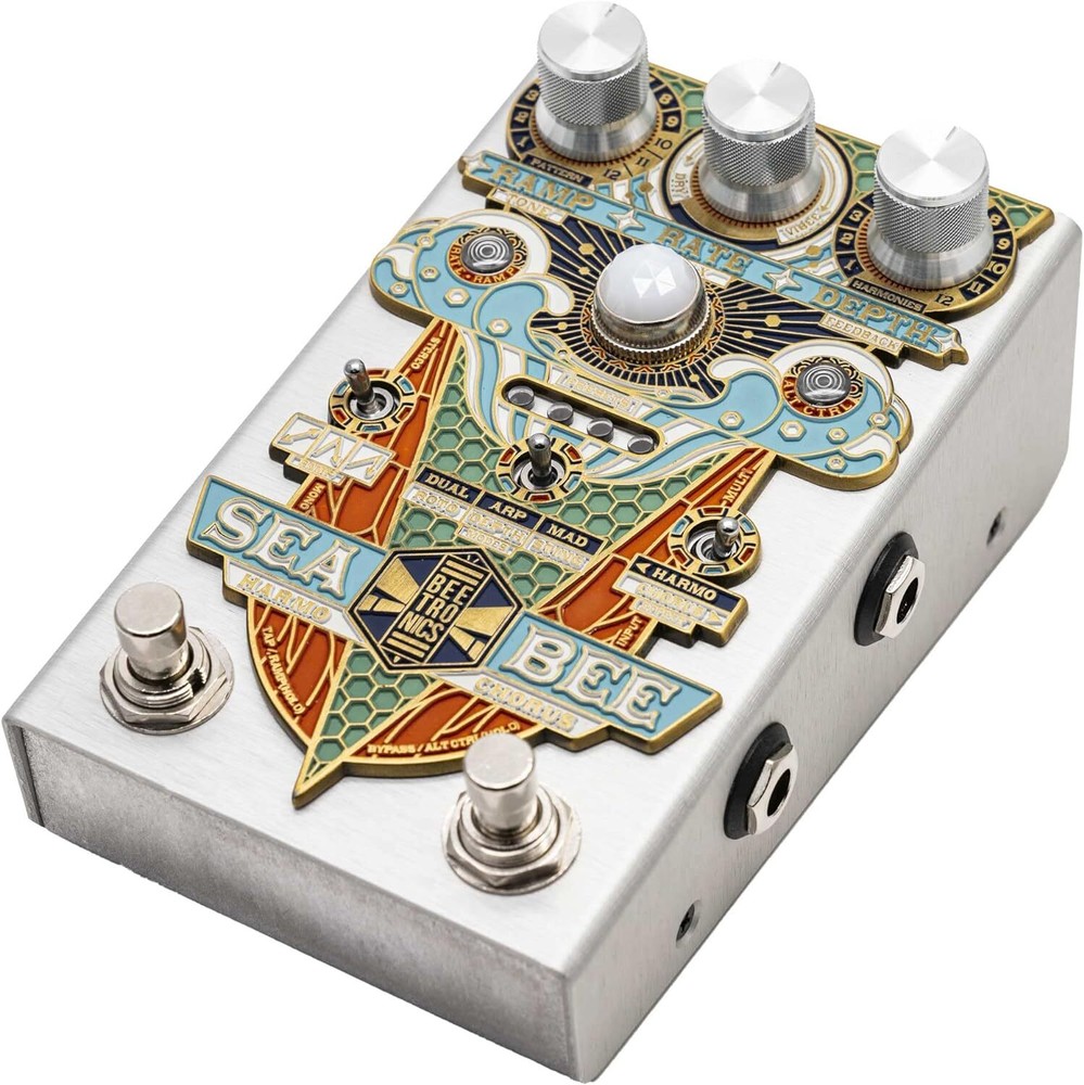 Beetronics SEABEE HARMOCHORUS Chorus Guitar Effects Pedal