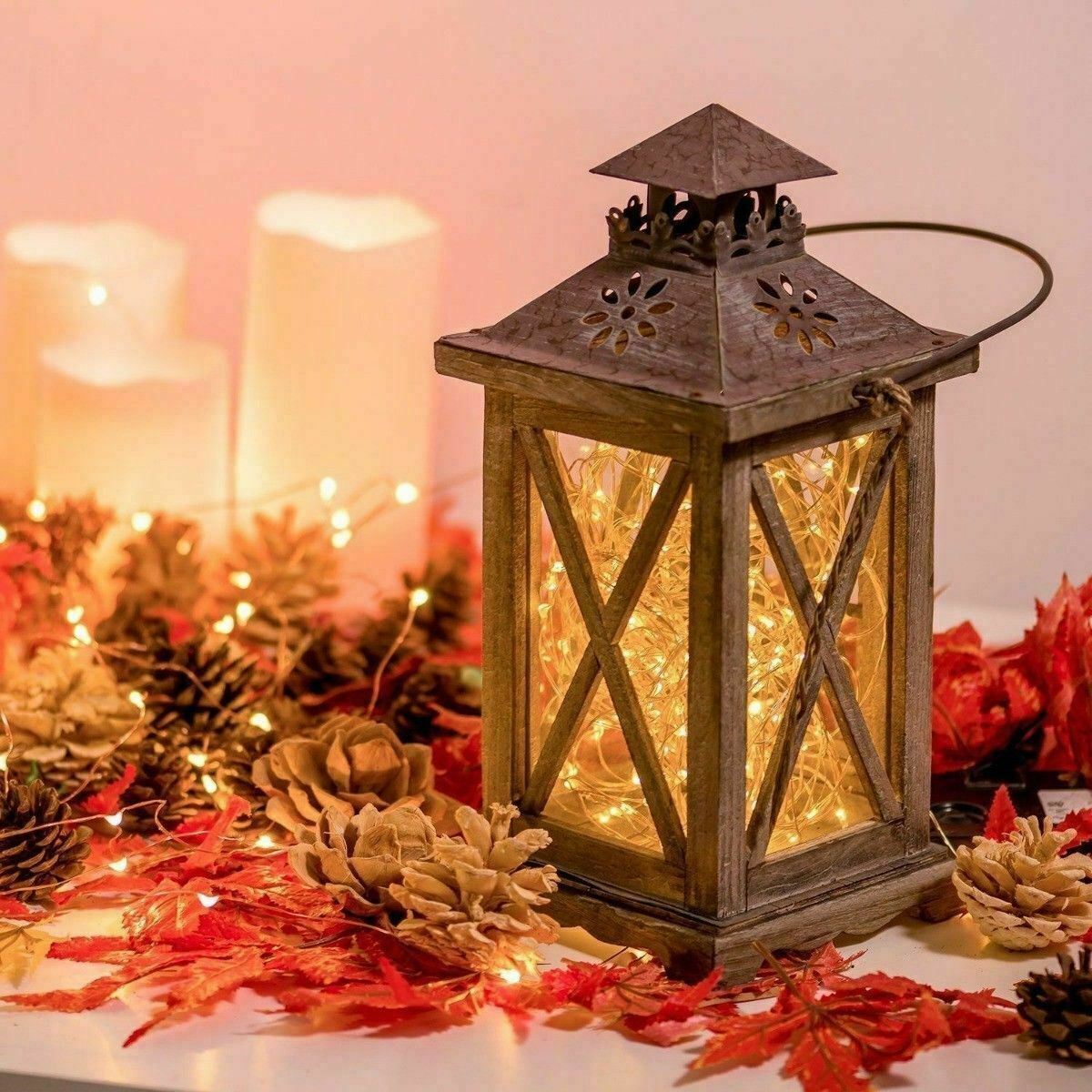 6x 20 LED 2m Waterproof LED MICRO Silver Copper Wire String Fairy Lights Decor