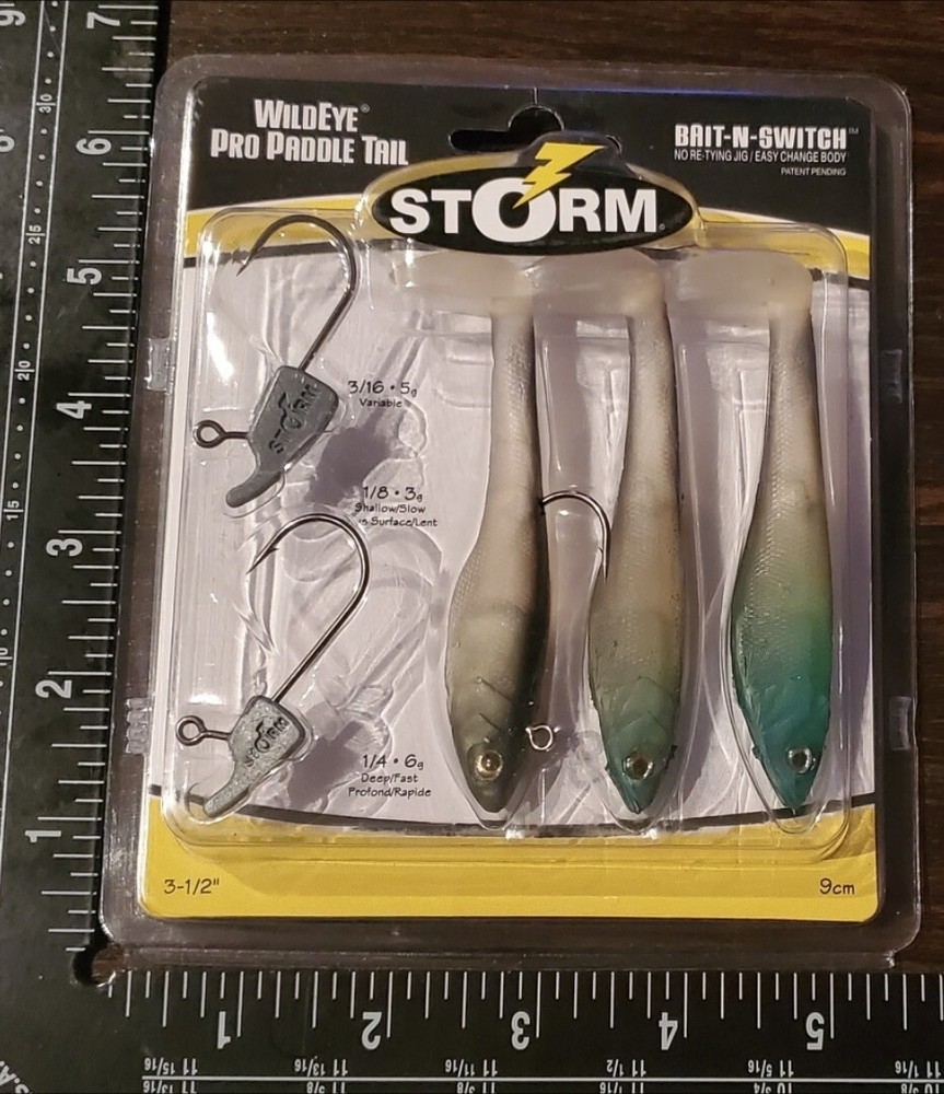 STORM Wildeye Pro Paddle Trail  3 pcs per pack Brit-N-Switch