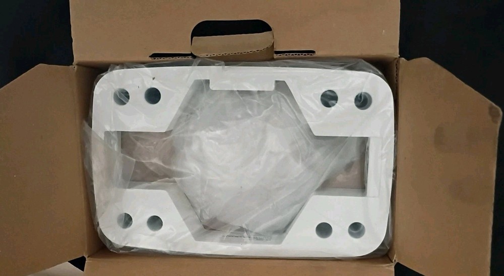 Hanwah SPB-300BW Wall Mount Base Aluminum White