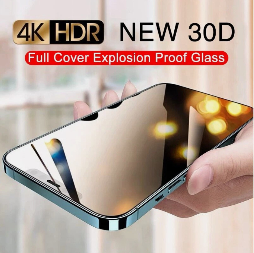 1X Tempered Glass Screen Protector For iPhone 14 15 16 Plus Pro Max