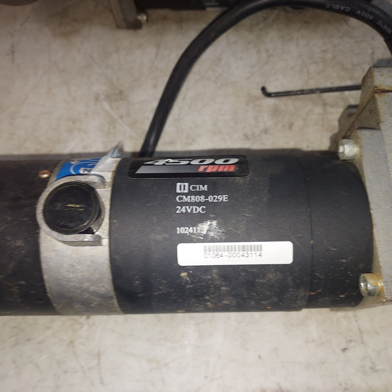 Pride Jazzy 600 Power Wheelchair Motor Gearbox 4500RPM CM808-029E CM808-029F