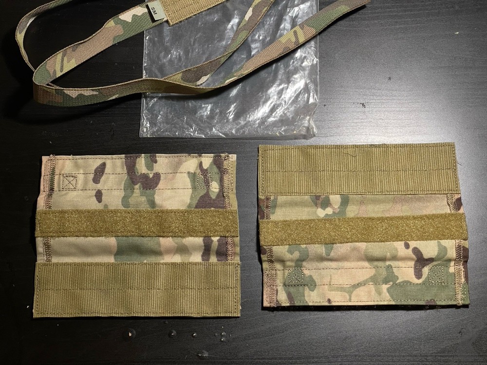 Crye Precision AVS Shoulder Strap Covers + Single Band Cummerbund Multicam Small
