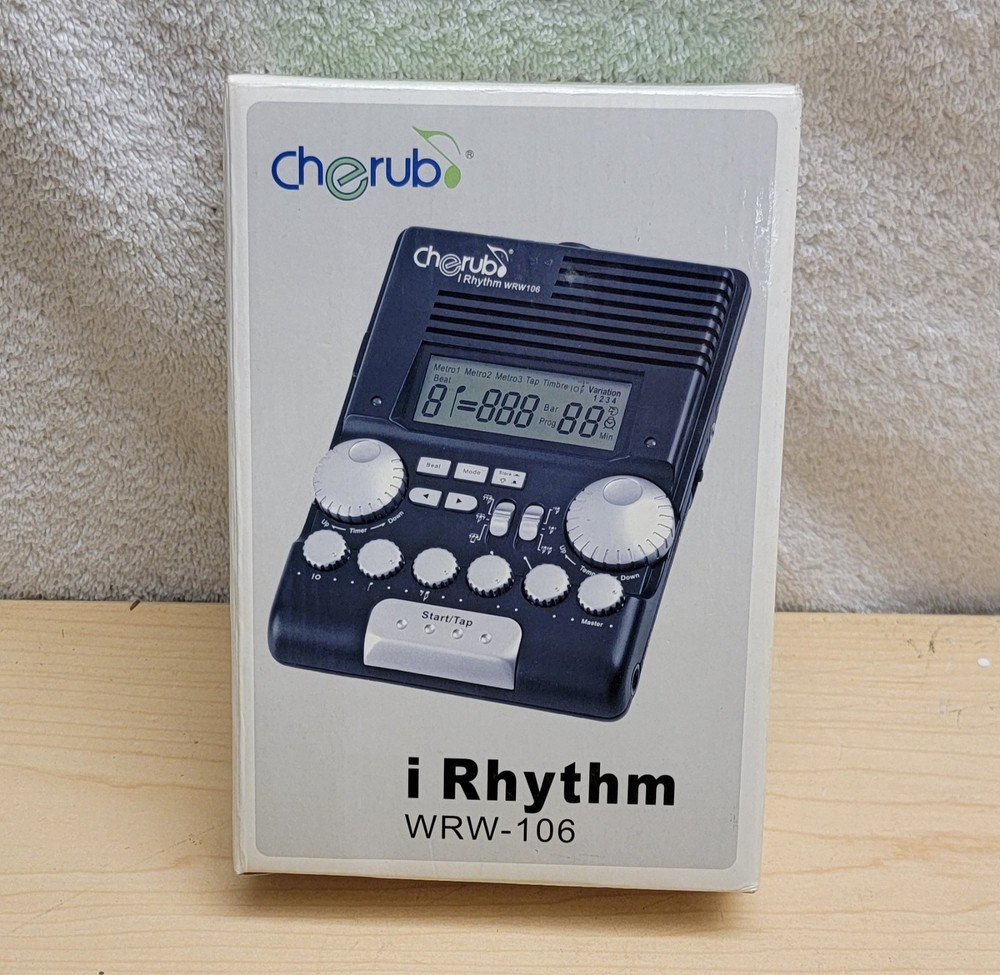 Cherub Metronome Rhythm Drummer Trainer WRW-106 iRythm Programmable
