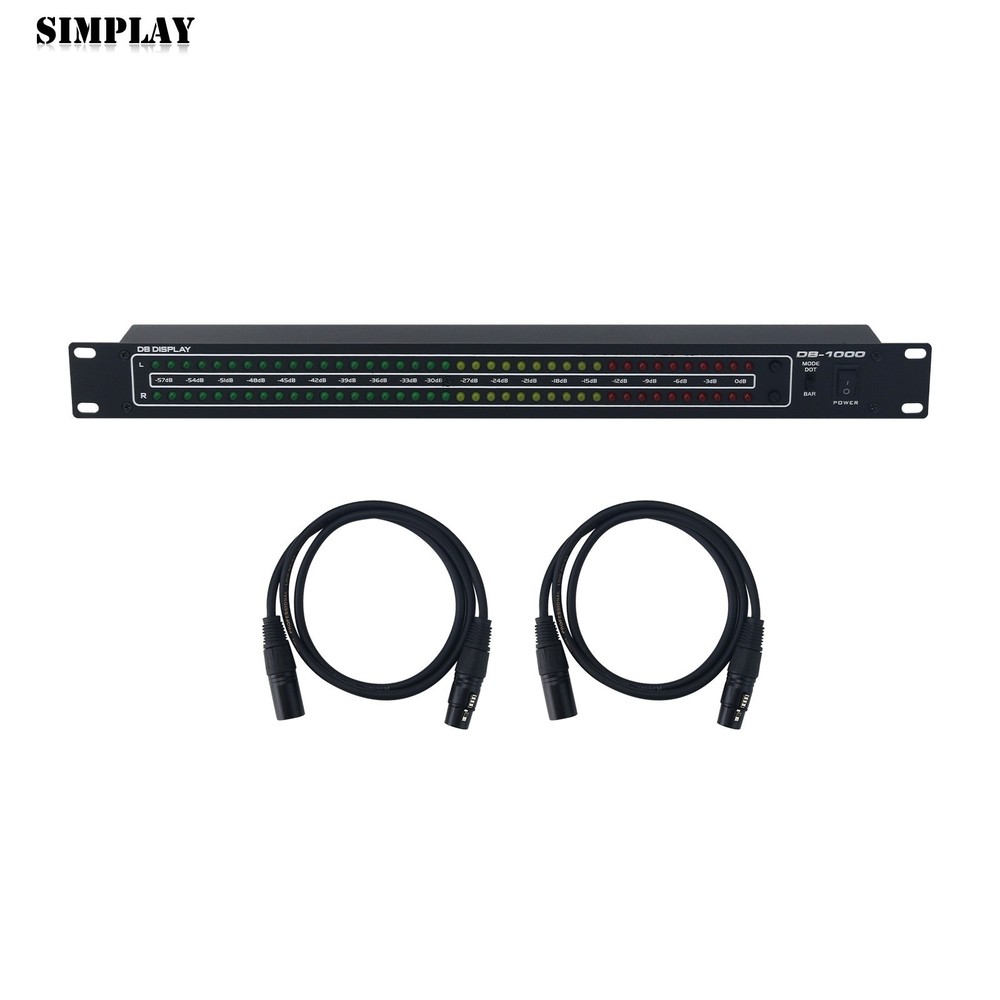 DB1000 Balanced DB Meter Display VU Meter Home Stage Amplifier Volume