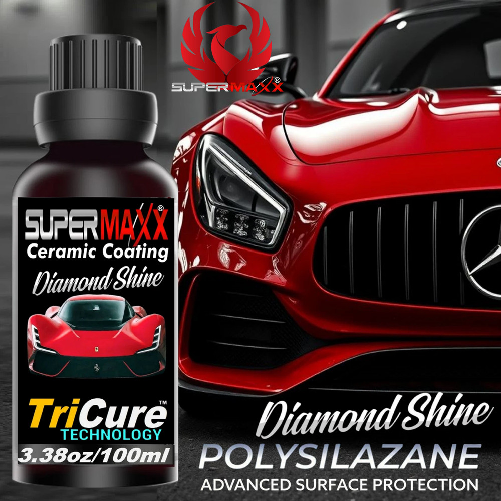 CERAMIC CAR COATING PRO GRADE HIGH GLOSS TRICURE TECHNOLOGY POLYSILAZANE - 100ML