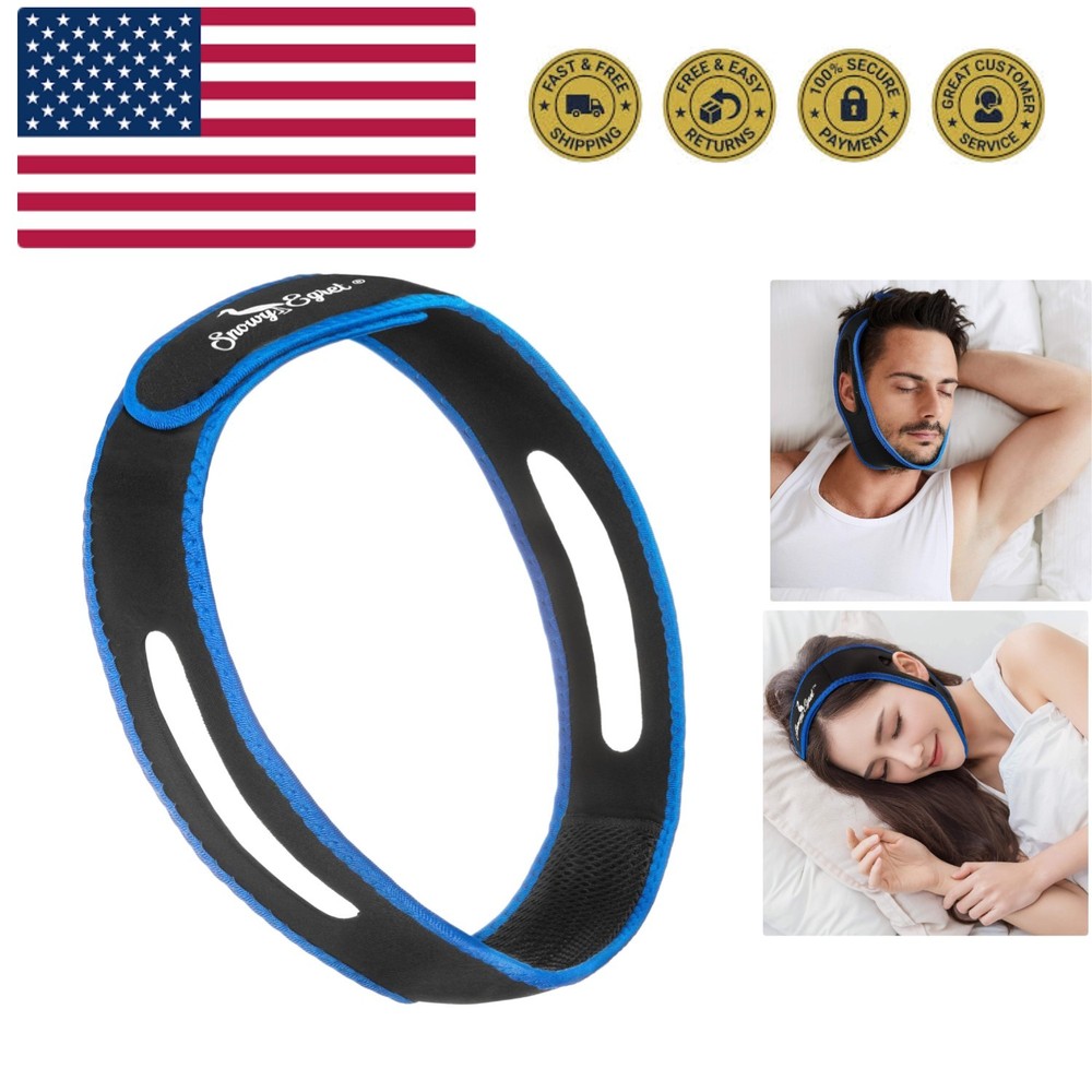 Anti Snoring Chin Strap - Chin Strap for Sleeping, Snoring Solution, Effectiv...