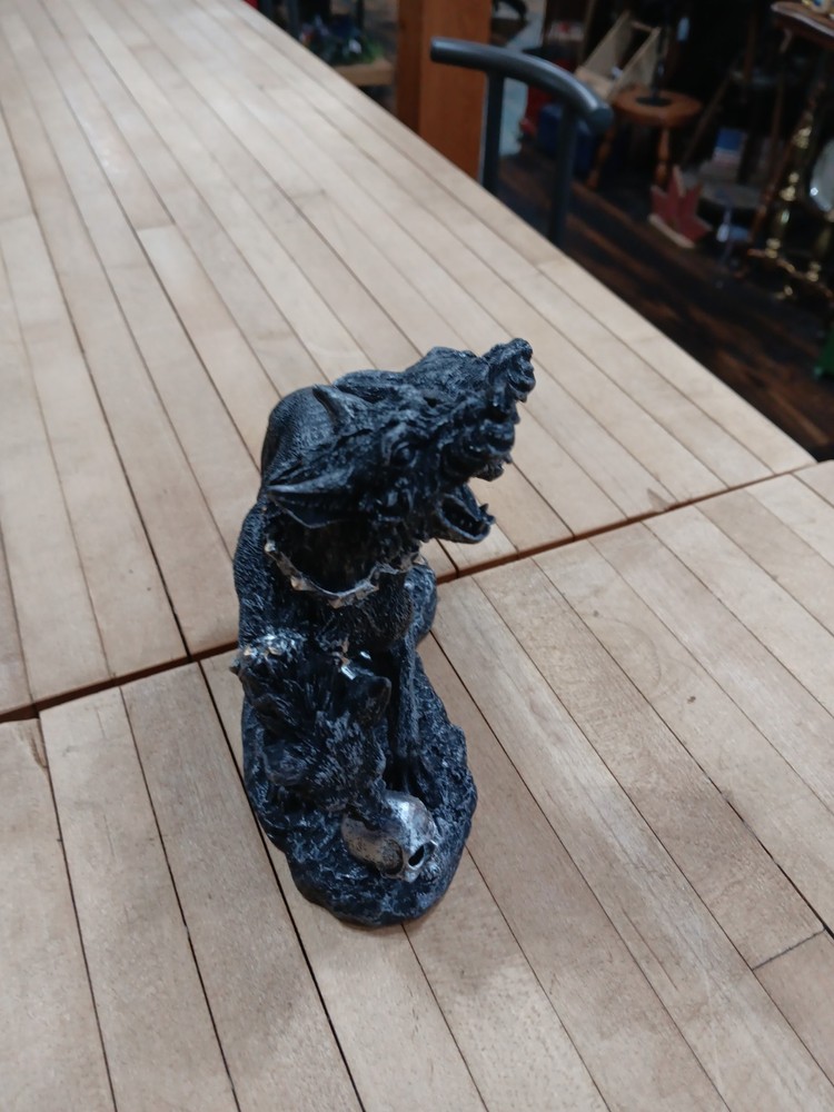 Cerberus Figurine – 3-Headed Hellhound 6" Gothic Myth Statue