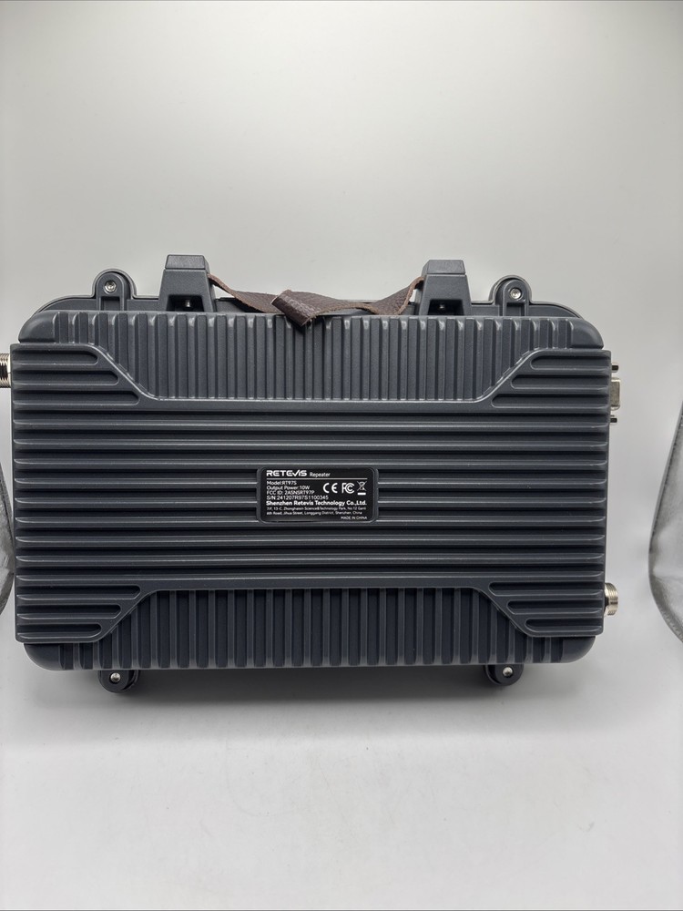 Retevis RT97S UHF 10W Portable Repeater US w/ Power & Program Cable
