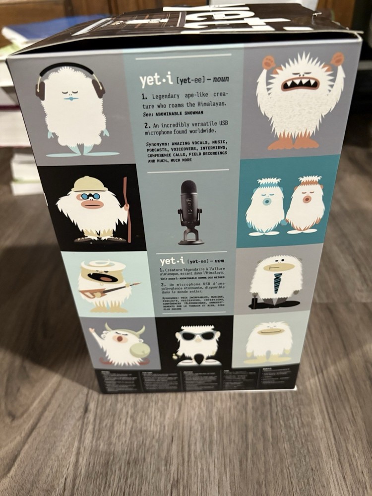 Blue yeti Blackout Microphone