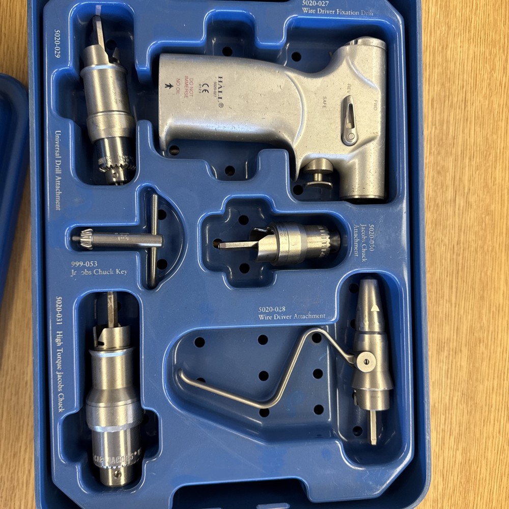 Hall/MicroChoice Fixation Drill 5020-027 w Attachments Saw ,Drill, Cable SET