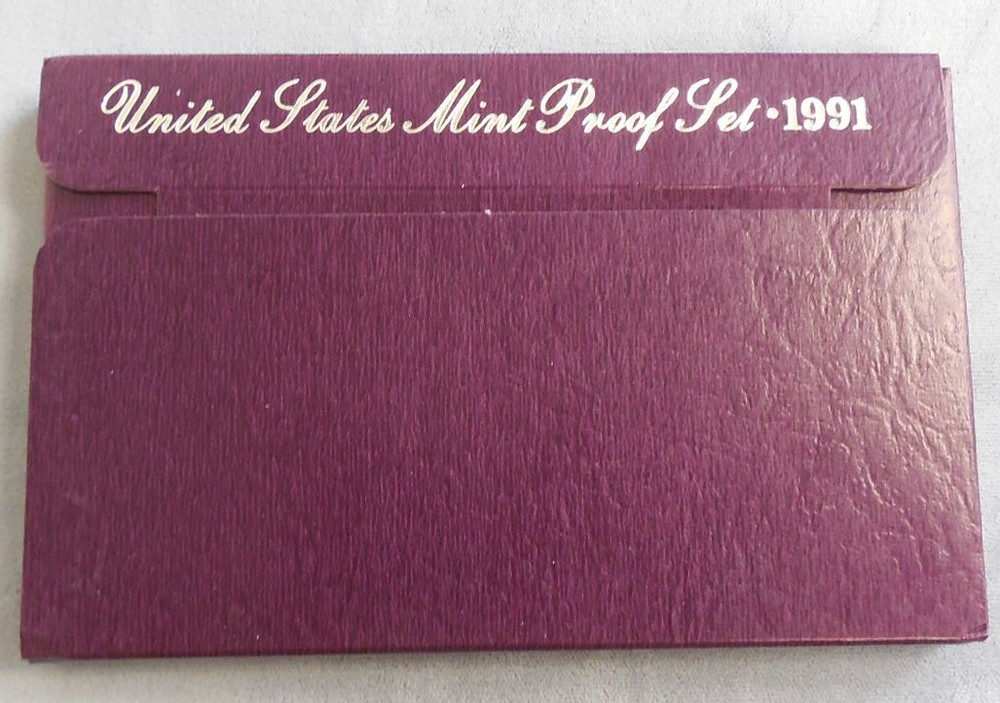 1991 United States Proof Set Original Box