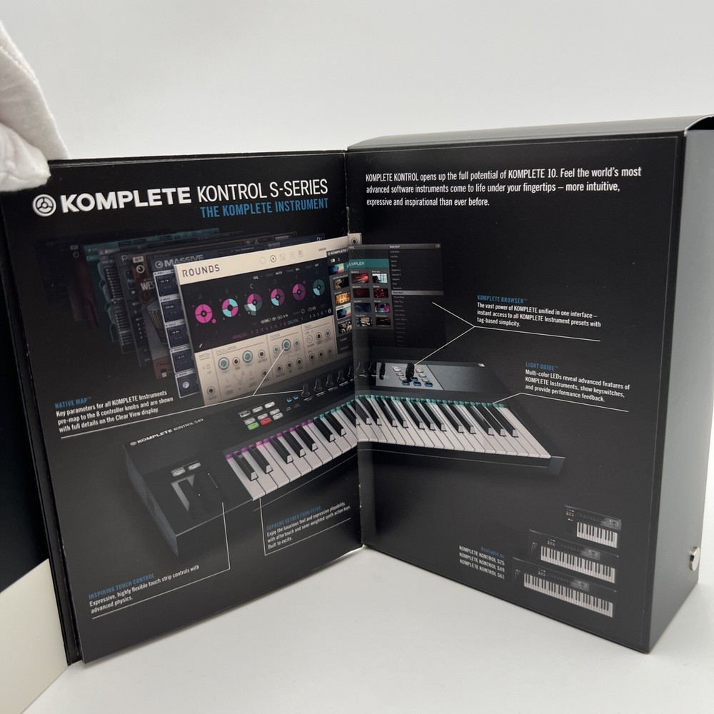Komplete 10 For Kontrol S-Series On Disc Native Instruments READ