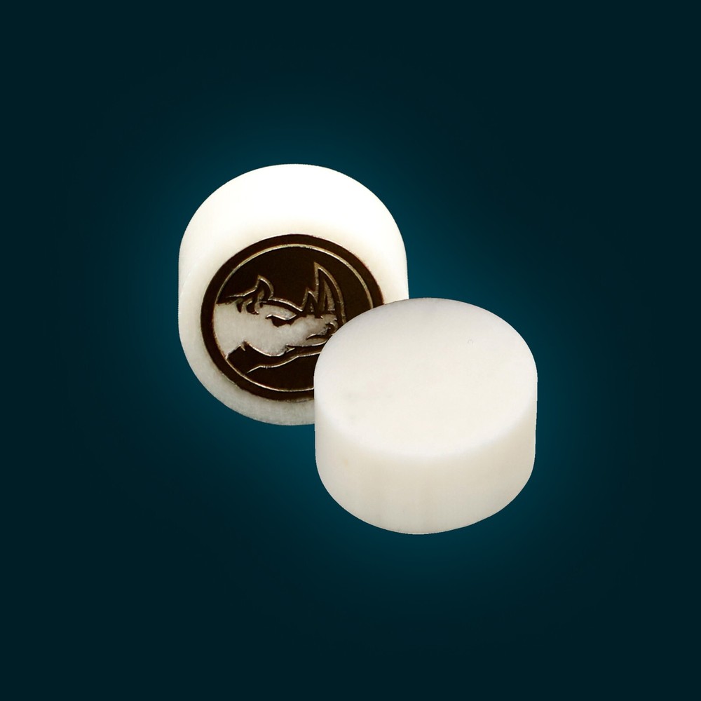 (1) Legend Break/ Jump White Pool Cue Tip (14mm)