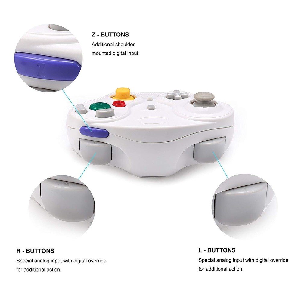 Wireless Gamecube Controllers Classic Gamecube Wavebird GamePad For GC Console
