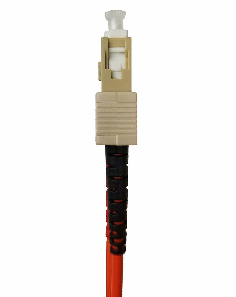 Multimode Duplex 50/125 Optical Fiber Nonconductive Riser Jumper Cable OM2 NEW