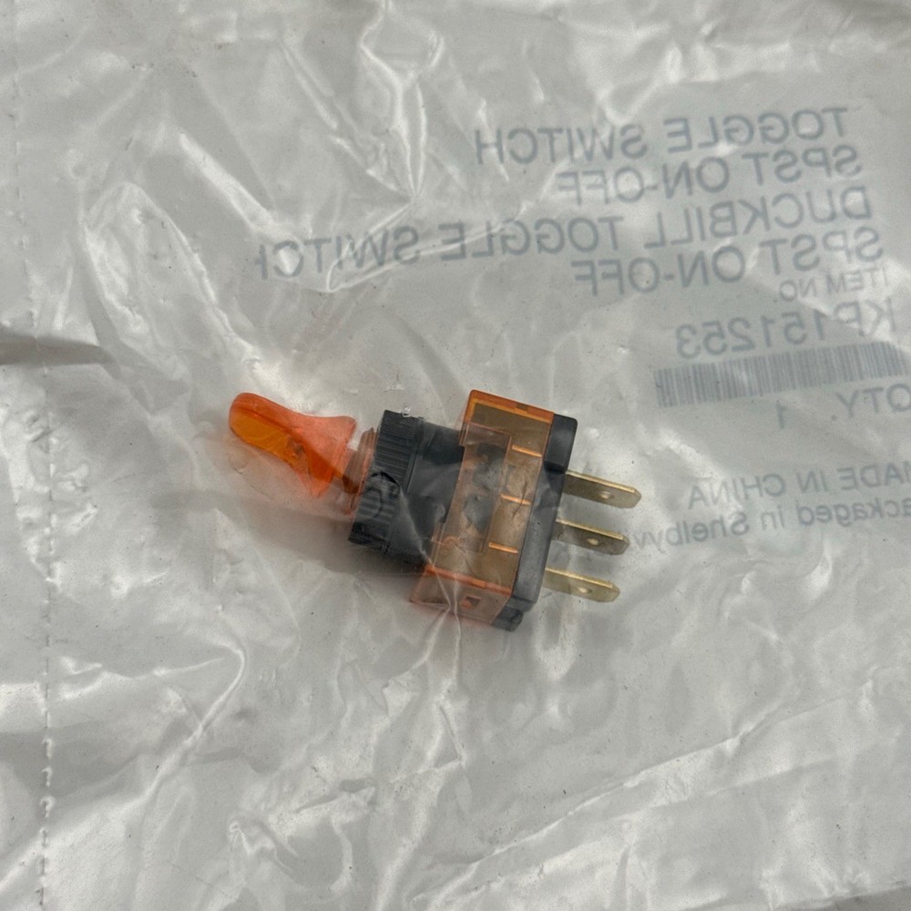 SPST ONOFF Toggle Switch Duckbill Type Item No KP151253