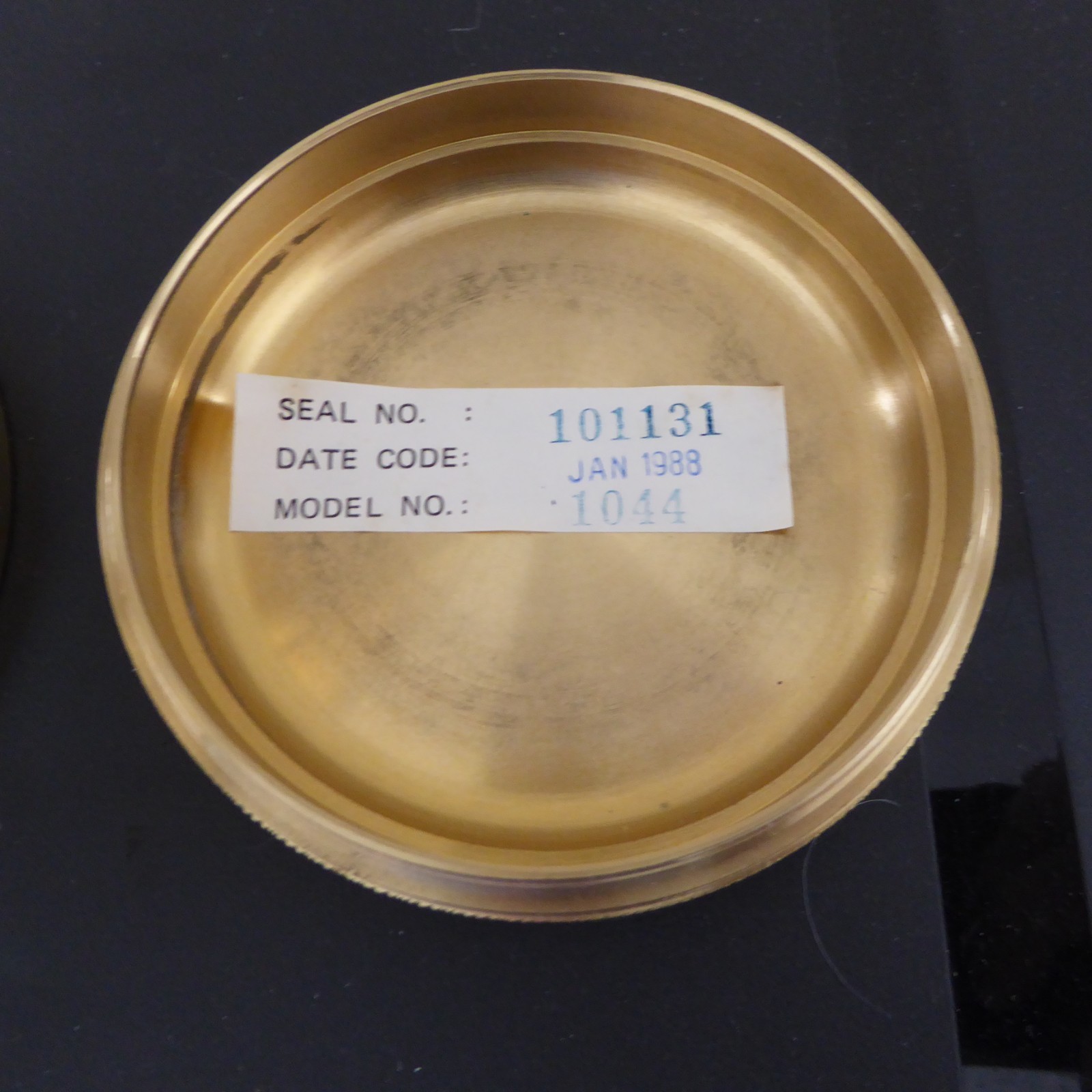 Seth Thomas SCHOONER SHIPS CLOCK Brass Model 1044 Solid Brass Running 4.9 LBS