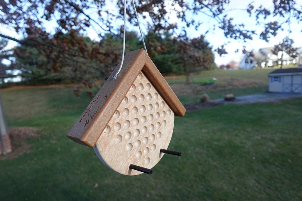 Recycled Poly Peanut Butter Bird Feeder