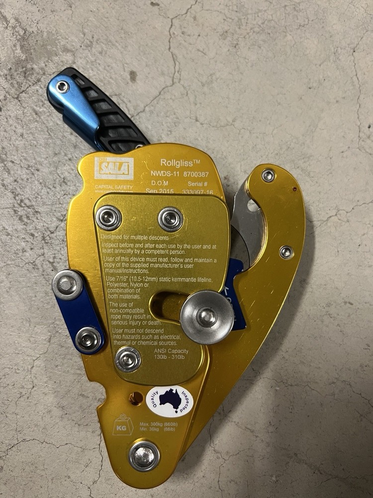 DBI No Worries Double-Stop Descender