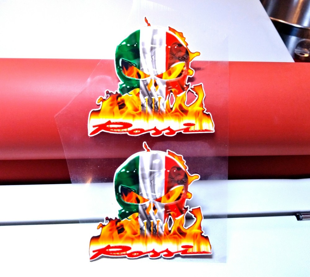 Punisher Rossi Engine Graphics Decals RC Plane Airplane