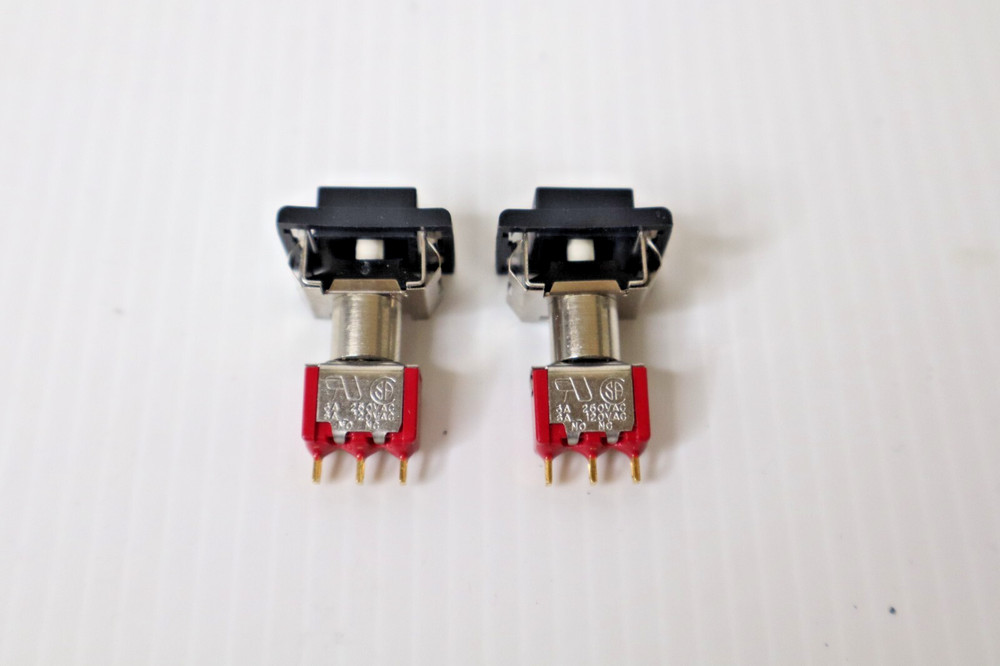 C&K 8168J81ZGE22 Pushbutton Switch 96F1753 (2 Included)