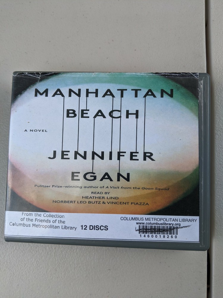 Shelf187 Audiobook~ MANHATTAN BEACH BY JENNIFER EGAN
