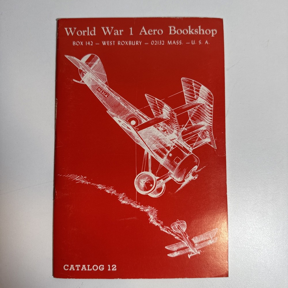 World War I Aero Bookshop Catalog 12